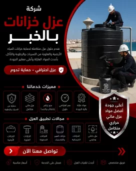 شركة عزل خزانات بالخبر